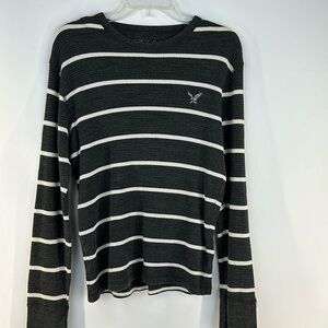 American Outfitters Vintage 2010 Waffle Knit Long Sleeve Top, M